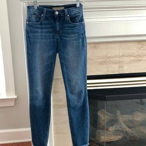 Joe's Skinny Ankle Jeans (Raw Hem)